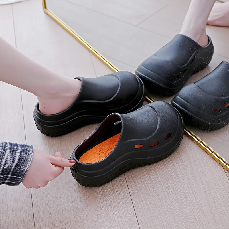 ZULISHI Slip Resistant Closed Toe Slippers Women's-12