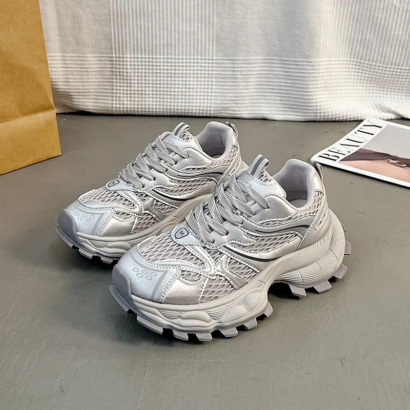 ZULISHI Low Top Chunky Sneakers Women's-6