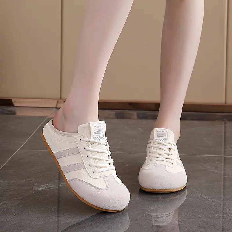 ZULISHI Rubber Sole Slip Resistant Closed Toe Slippers Women's-9
