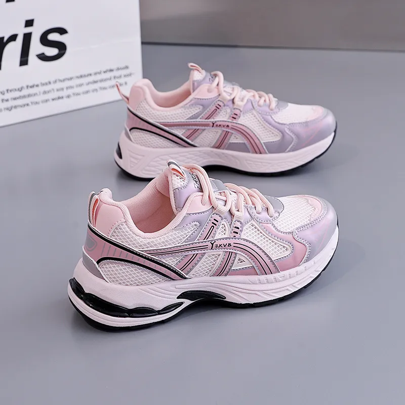 ZULISHI Breathable And Lightweight Low Top Chunky Sneakers Women's-13