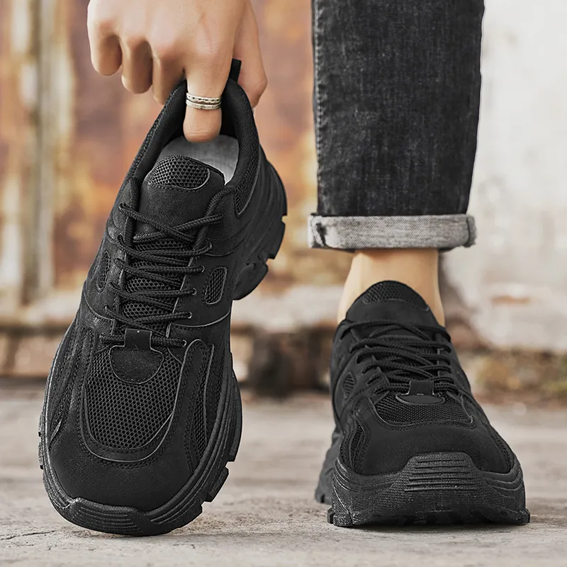 ZULISHI Low Top Chunky Sneakers Men's-3