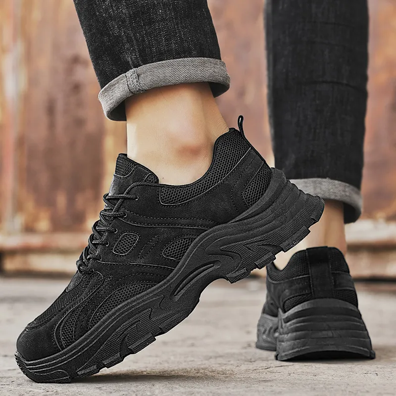 ZULISHI Low Top Chunky Sneakers Men's-4