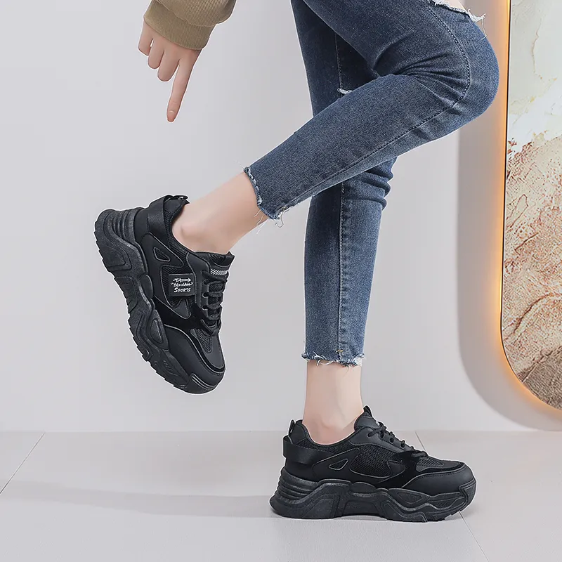 ZULISHI Low Top Chunky Sneakers Women's-14