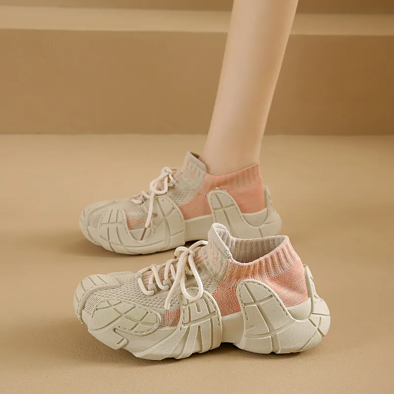 ZULISHI Lightweight And Breathable Mid Top Casual Shoes Women's-3