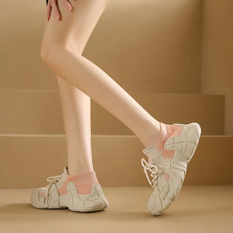 ZULISHI Lightweight And Breathable Mid Top Casual Shoes Women's-4