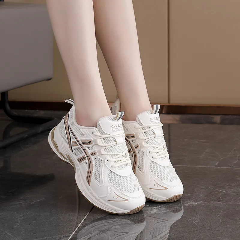 ZULISHI Breathable And Lightweight Low Top Chunky Sneakers Women's-7