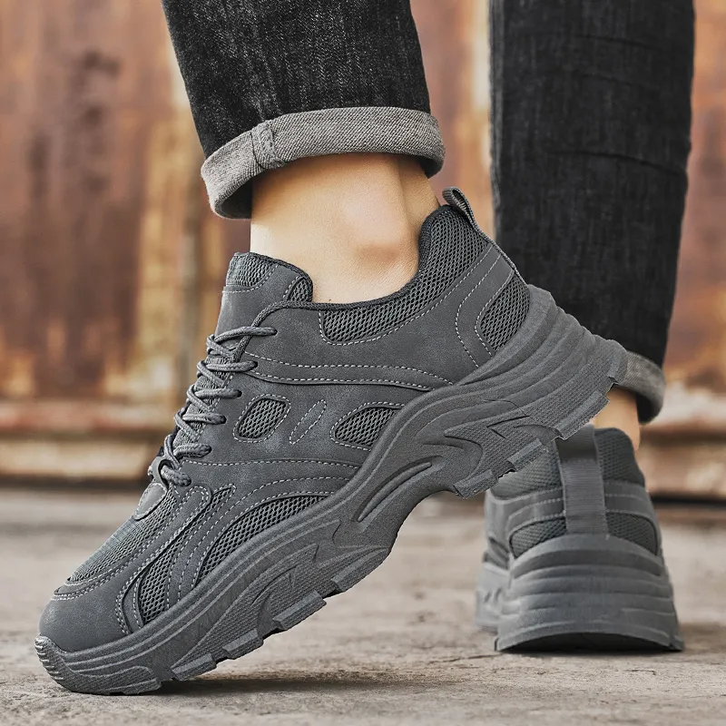 ZULISHI Low Top Chunky Sneakers Men's-9