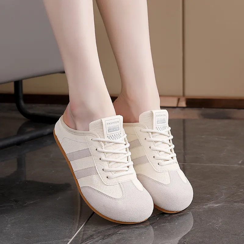 ZULISHI Rubber Sole Slip Resistant Closed Toe Slippers Women's-7