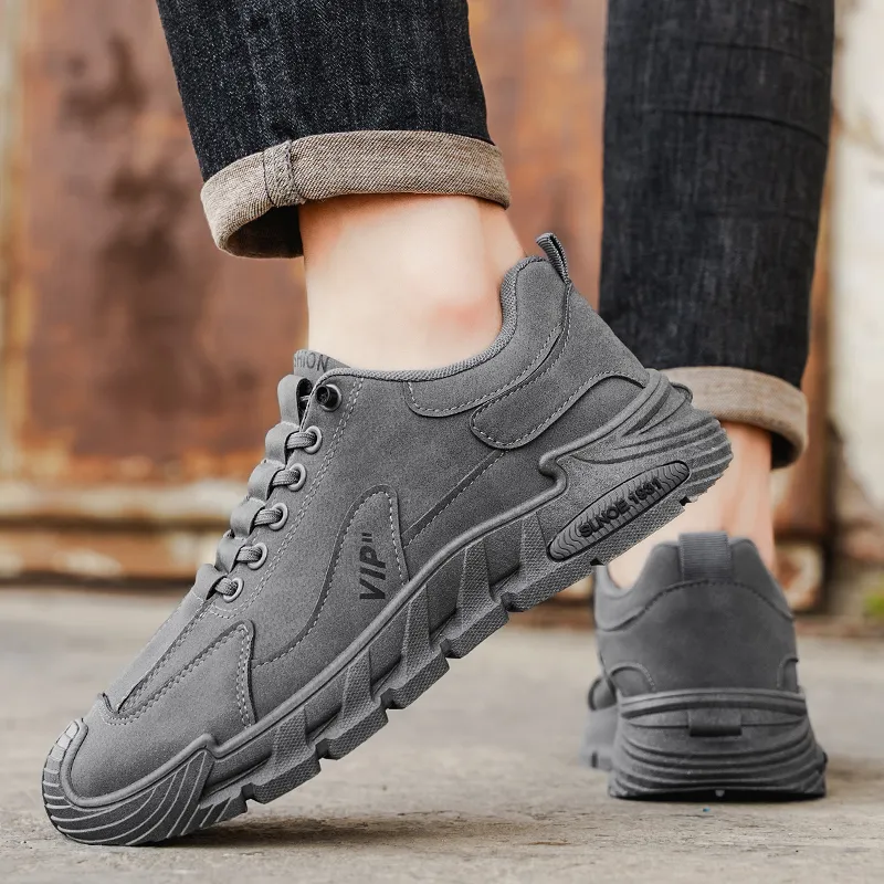 ZULISHI Anti Slip Wear Resistant Low Top Casual Shoes Men's-14