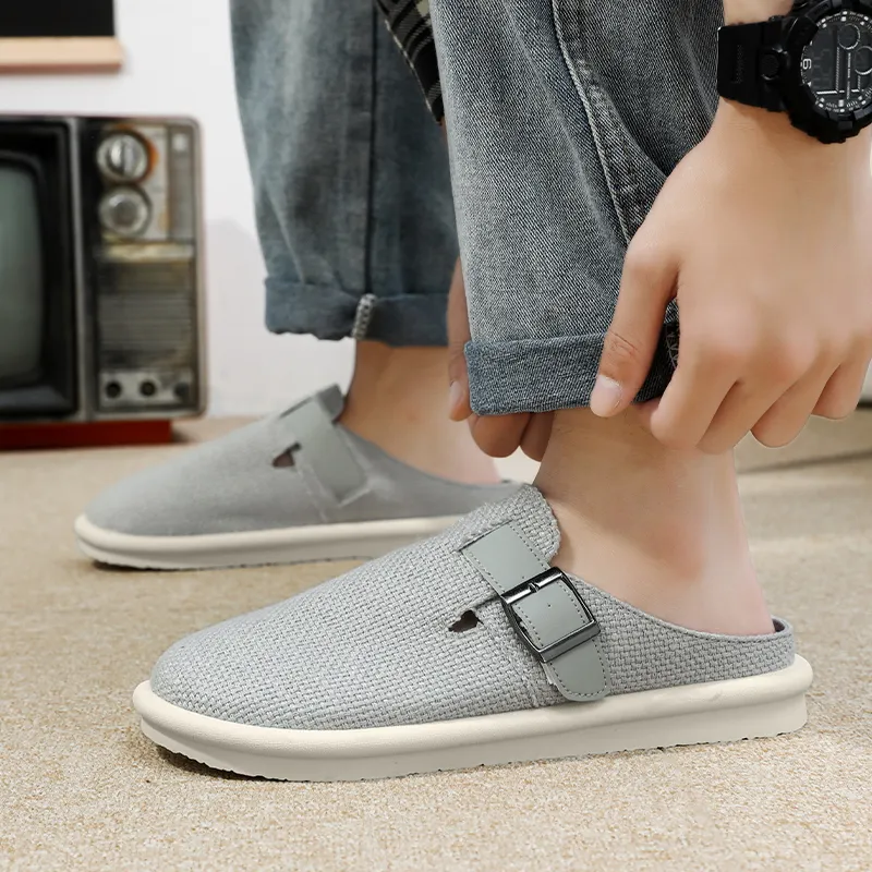 ZULISHI Closed Toe Slippers Men's-16