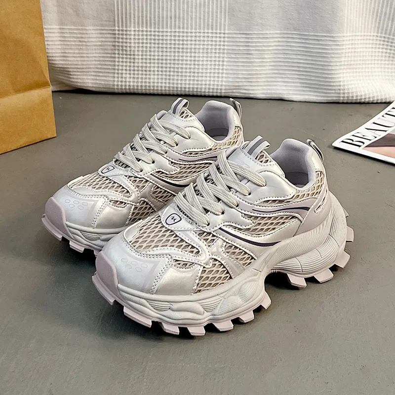 ZULISHI Low Top Chunky Sneakers Women's-11