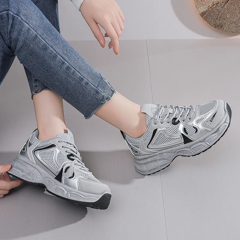 ZULISHI Low Top Chunky Sneakers Women's-9