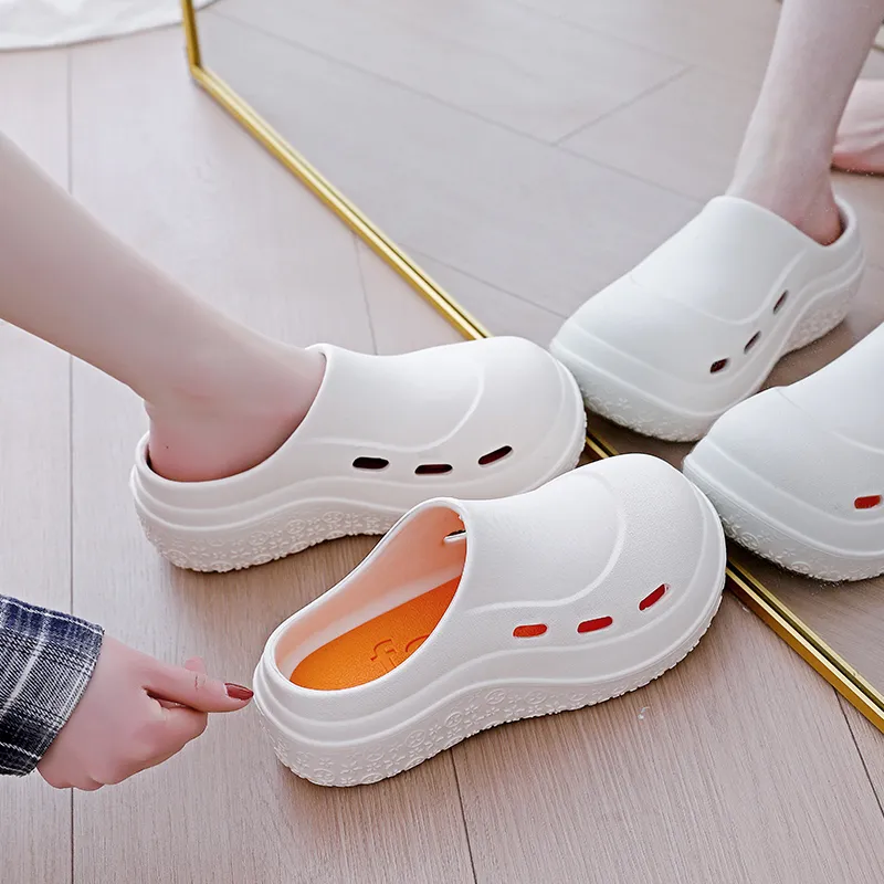 ZULISHI Slip Resistant Closed Toe Slippers Women's-2