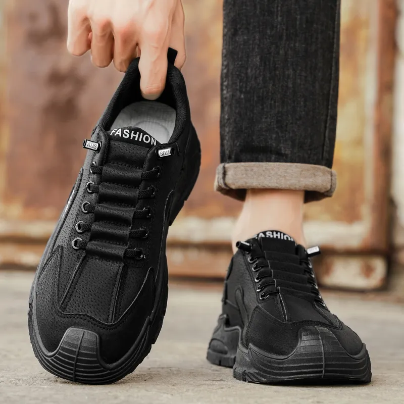 ZULISHI Anti Slip Wear Resistant Low Top Casual Shoes Men's-8