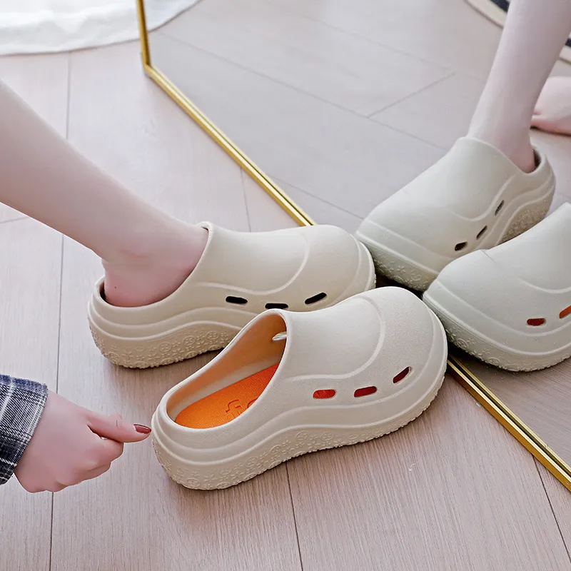 ZULISHI Slip Resistant Closed Toe Slippers Women's-7