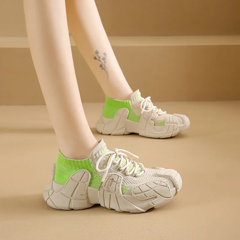 ZULISHI Lightweight And Breathable Mid Top Casual Shoes Women's-9