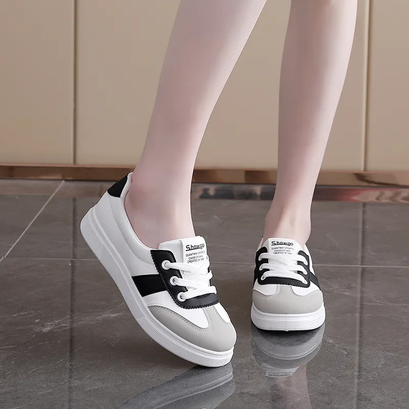 ZULISHI Non slip Lightweight Low Top Skateboard Shoes Women's-4