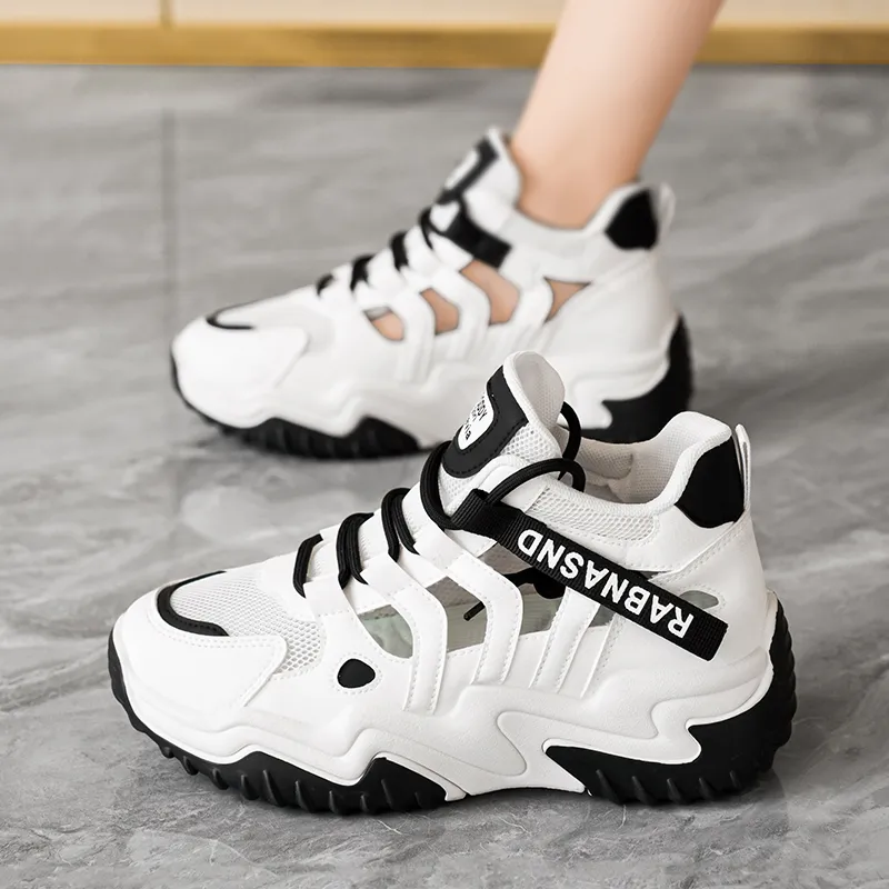 ZULISHI Casual Shoes Women's Mid Top-5