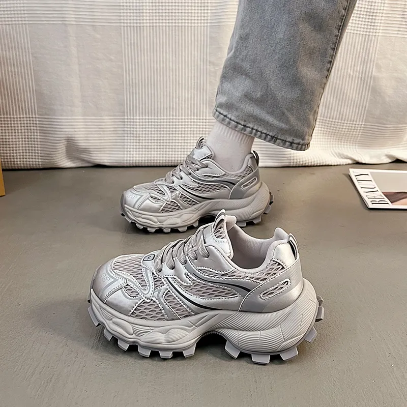 ZULISHI Low Top Chunky Sneakers Women's-8