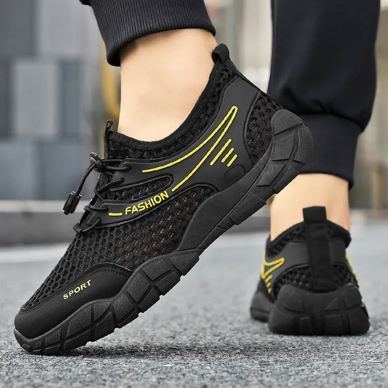 ZULISHI Breathable And Lightweight Low Top Casual Shoes Men's-14