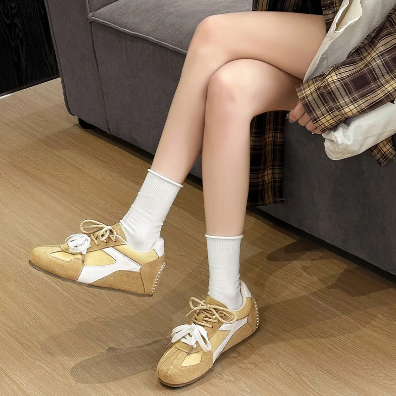 MOMGOG Abrasion Resistant Breathable Low Top Casual Shoes Women's-22
