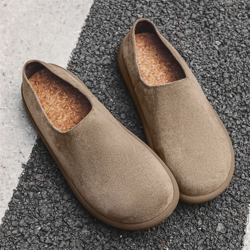 MOMGOG Rubber Sole Odor Resistant Slip Resistant Closed Toe Slippers Unisex-2
