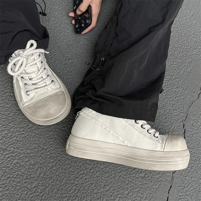 MOMGOG Abrasion Resistant Low Top Canvas Shoes Men's-9