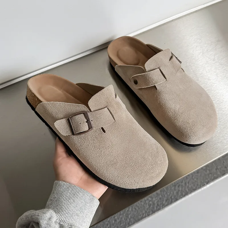 MOMGOG Odor Resistant Abrasion Resistant Slip Resistant Closed Toe Slippers Unisex-1