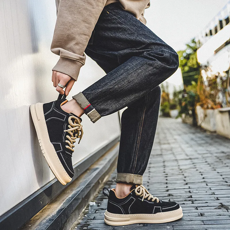 MOMGOG Slip Resistant Low Top Skateboard Shoes Men's-11