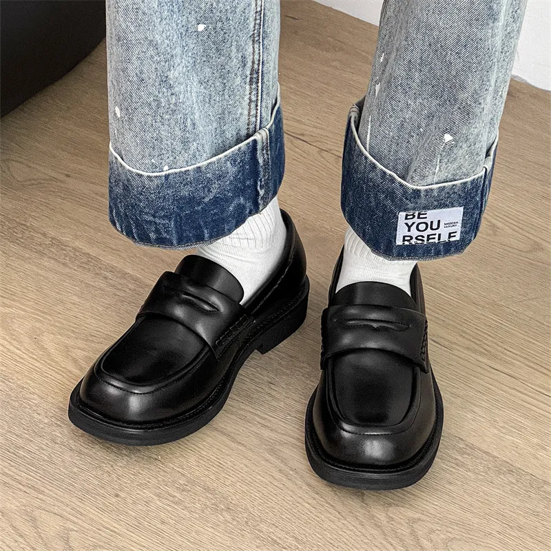 MOMGOG Loafers Men-5