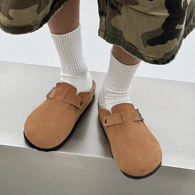 MOMGOG Odor Resistant Abrasion Resistant Slip Resistant Closed Toe Slippers Unisex-18
