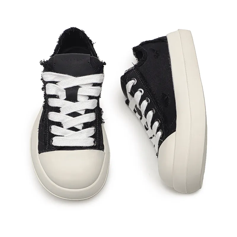 MOMGOG Height Increasing Low Top Casual Shoes Men's-2