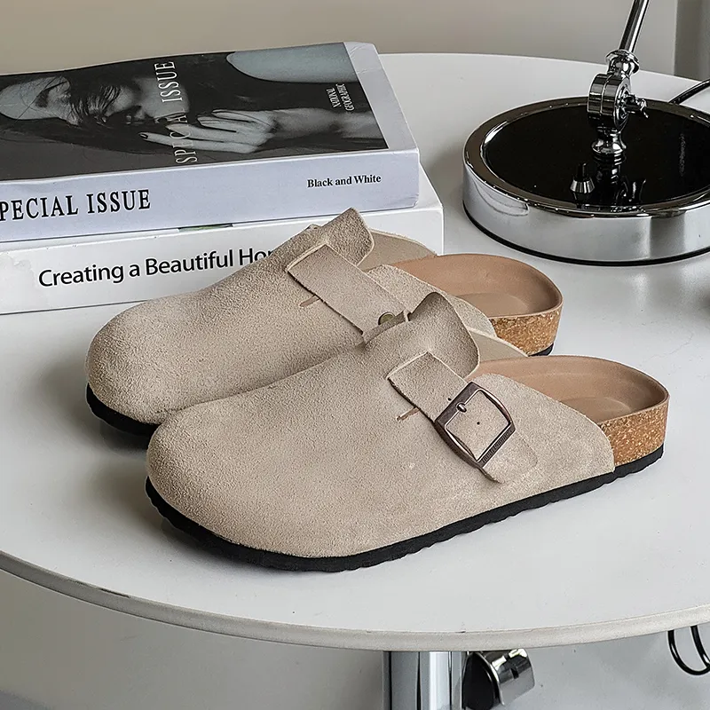 MOMGOG Odor Resistant Abrasion Resistant Slip Resistant Closed Toe Slippers Unisex-2
