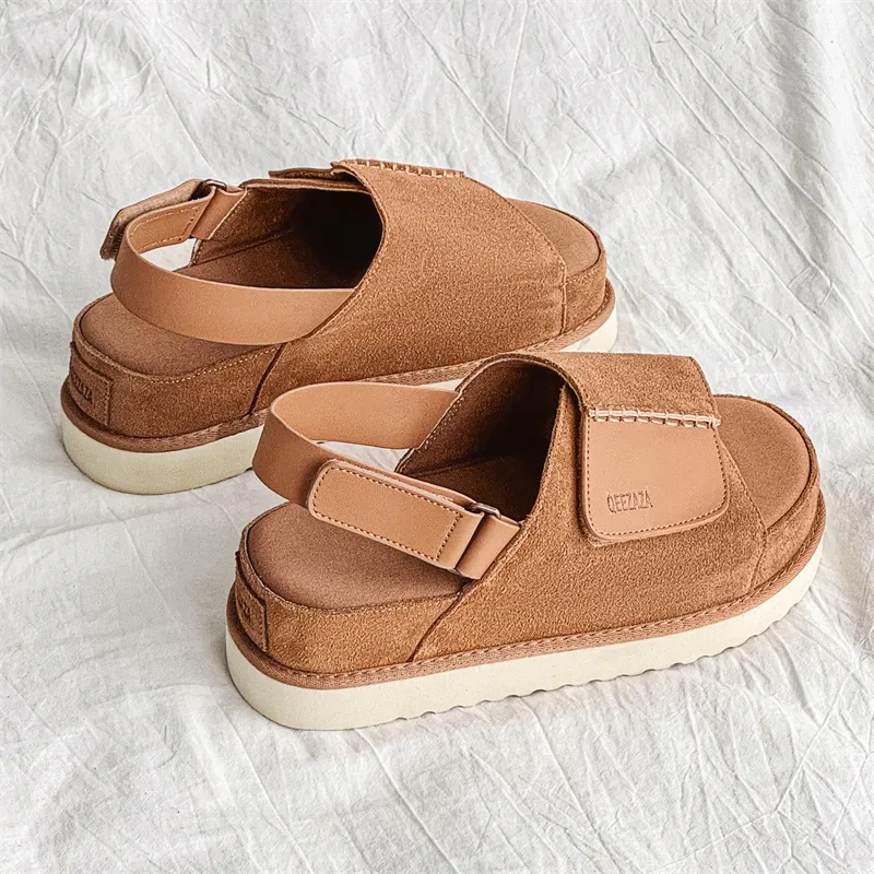 MOMGOG One Strap Sandals Unisex-3