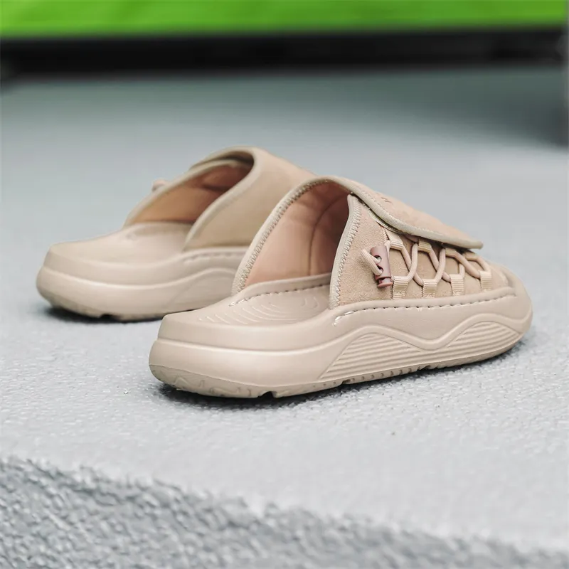 MOMGOG Slip Resistant Abrasion Resistant Slide Slippers Men's-3