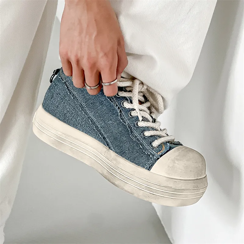 MOMGOG Abrasion Resistant Low Top Canvas Shoes Men's-13