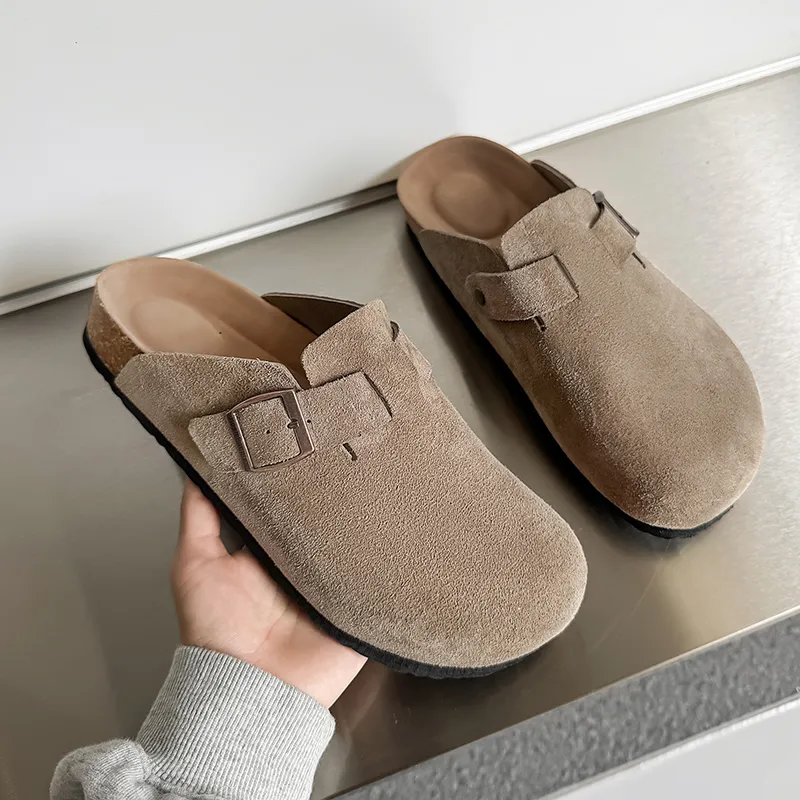 MOMGOG Odor Resistant Abrasion Resistant Slip Resistant Closed Toe Slippers Unisex-8
