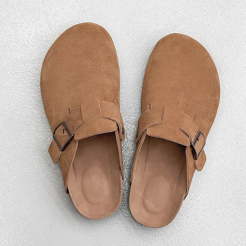 MOMGOG Odor Resistant Abrasion Resistant Slip Resistant Closed Toe Slippers Unisex-16