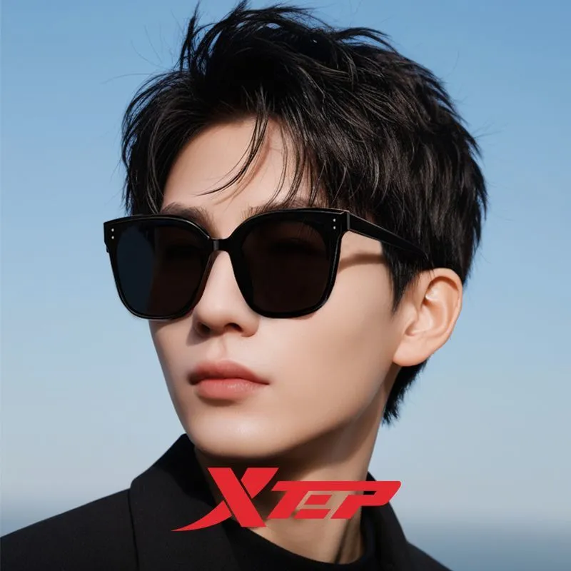 XTEP TR/Memory Plastic Round Sunglasses Unisex-1