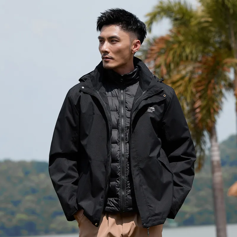 Jeep Windproof Thermal Windbreaker Jacket Unisex-44