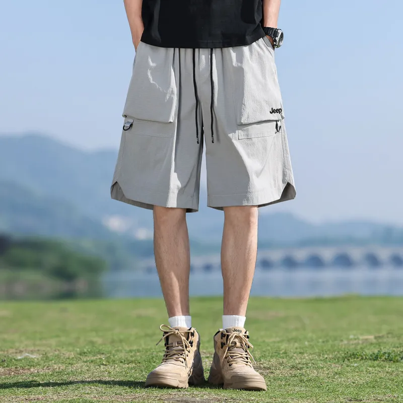 Jeep Pasture Horse Lifestyle Casual Shorts Unisex-13