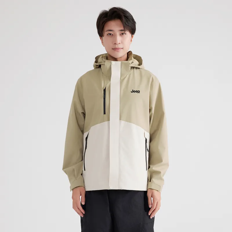 Jeep Windbreaker Jacket Trench Coat Unisex-12
