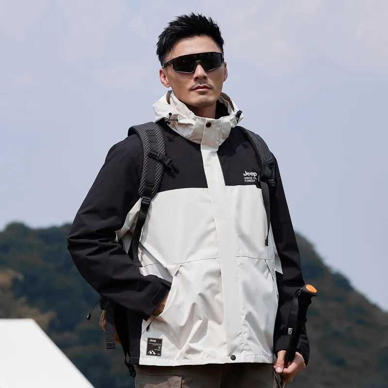 Jeep Windproof Thermal Windbreaker Jacket Unisex-5