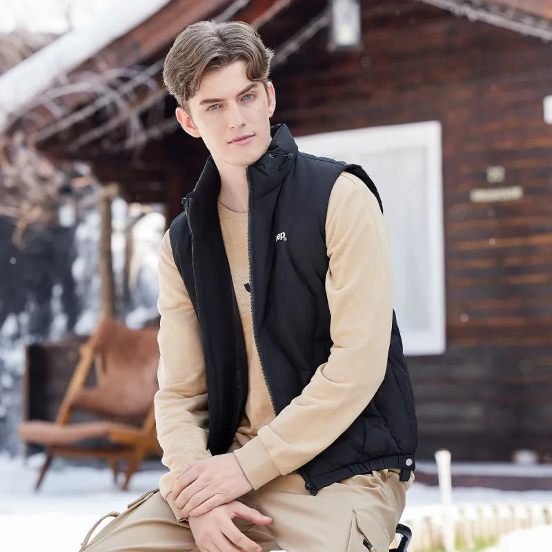 Jeep Vests Unisex Pure Black-4