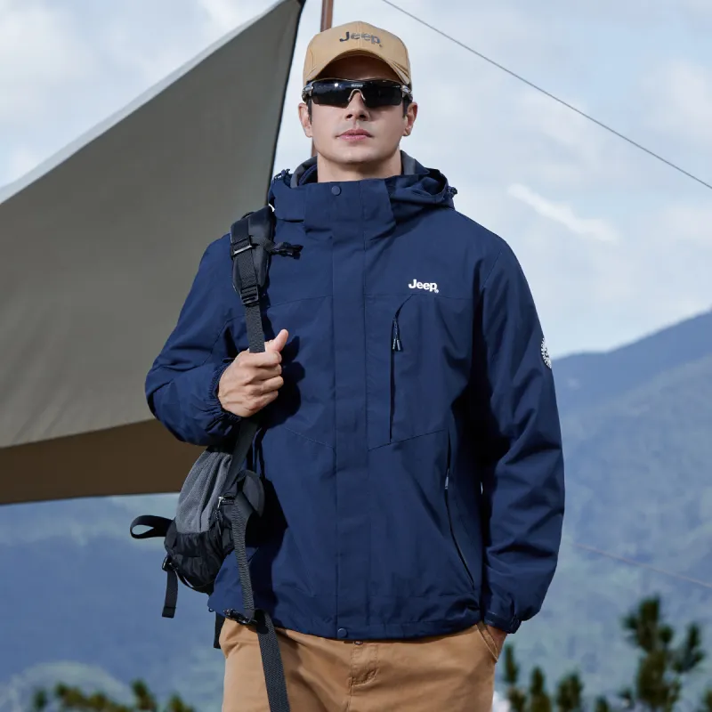 Jeep Windbreaker Jackets Unisex-5