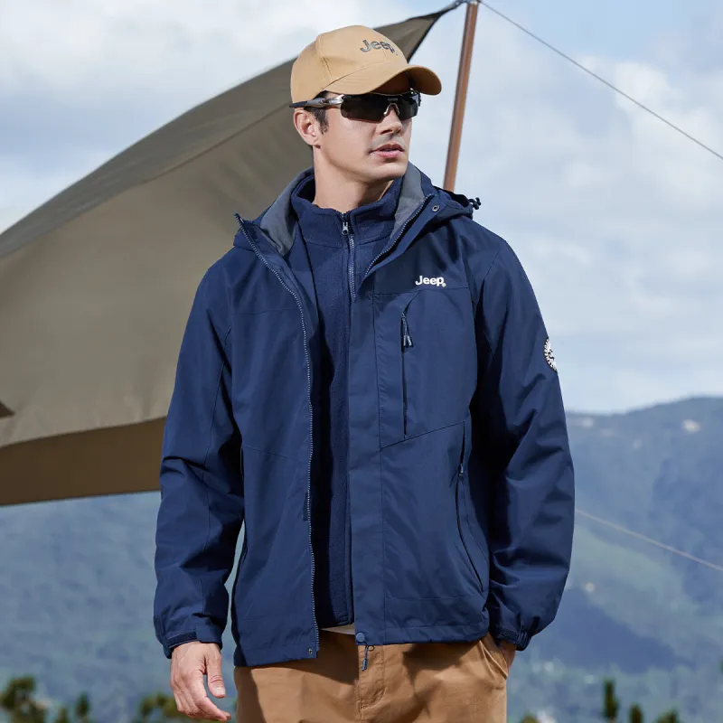 Jeep Windbreaker Jackets Unisex-2