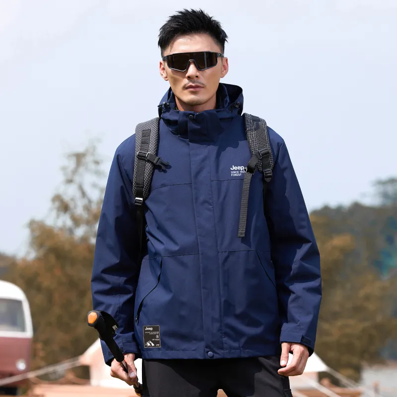 Jeep Windproof Thermal Windbreaker Jacket Unisex-20