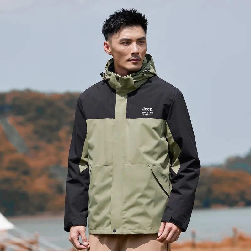 Jeep Windproof Thermal Windbreaker Jacket Unisex-32