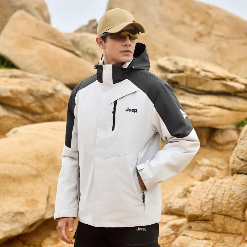 Jeep Waterproof, Thermal, And Windproof Windbreaker Jacket Unisex-26
