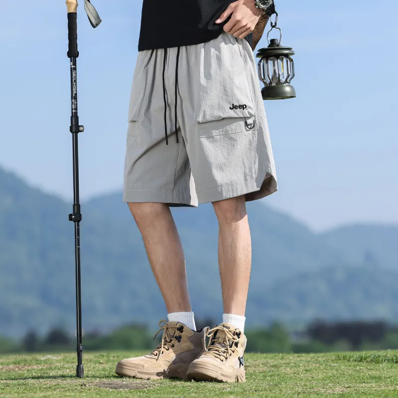 Jeep Pasture Horse Lifestyle Casual Shorts Unisex-10